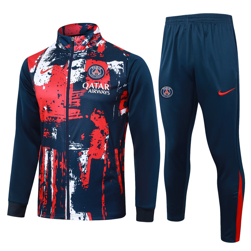 Conjunto de Treino PSG 24/25 vermelho