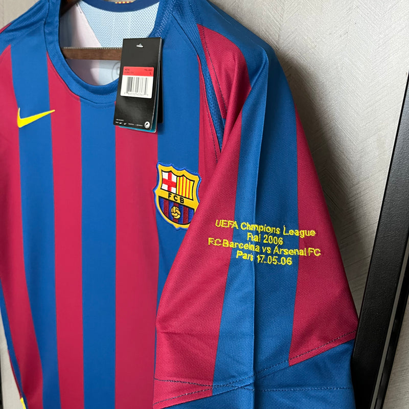 Camisa Barcelona Titular 2006 - Versão Retro