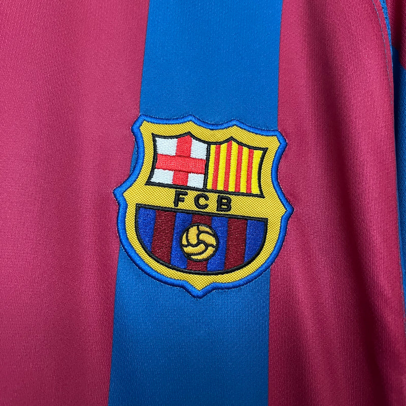 Camisa Barcelona Titular 2006 - Versão Retro