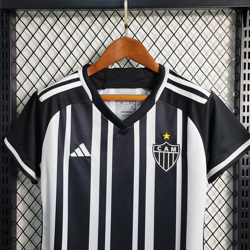 Camisa Atlético Mineiro Home Adidas Feminina 23/24 - Versão Torcedor