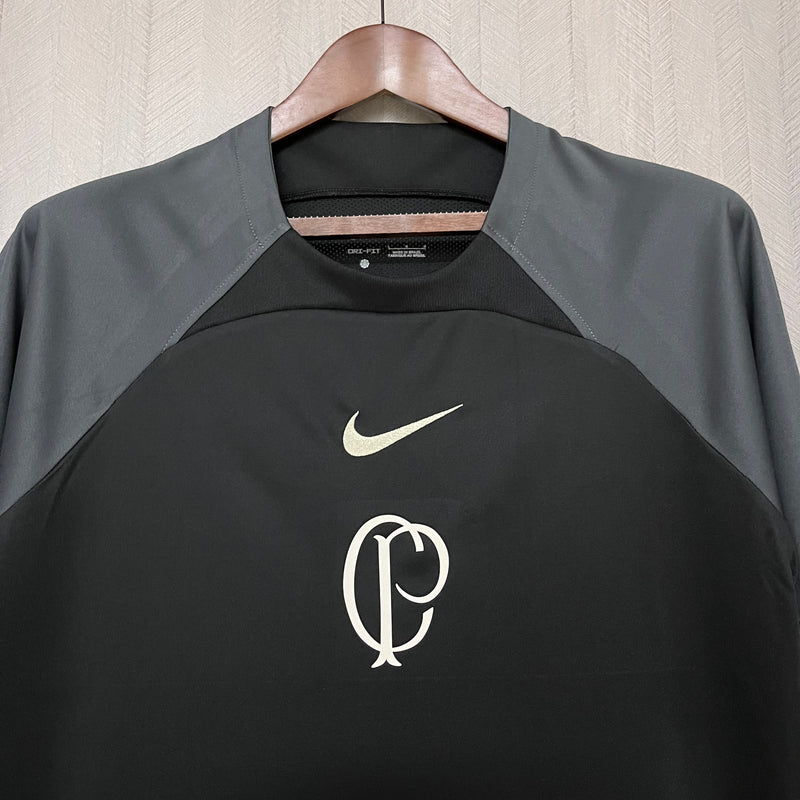 Camisa Corinthians Black Nike 24/25 - Versão Torcedor