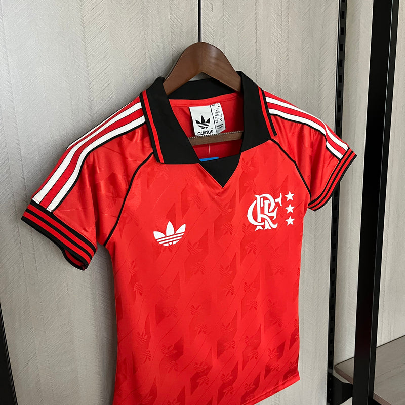 Camisa Flamengo LifeStyle Feminina 24/25 - Versão Torcedor