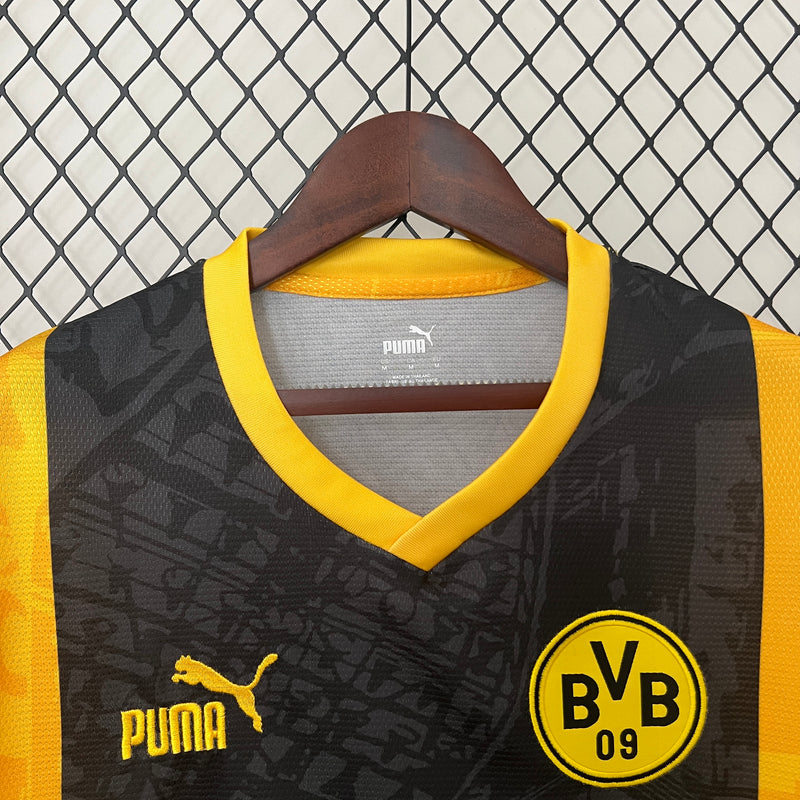 Camisa Borussia Dortmund Home Ed especial 23/24- Puma Torcedor Masculina