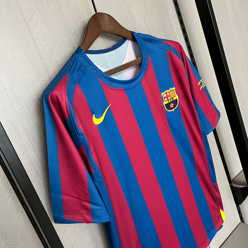 Camisa Barcelona Titular 2006 - Versão Retro