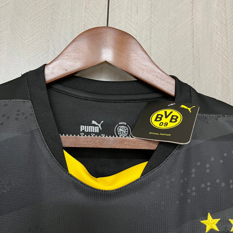 Camisa Borussia Dortmund Away 24/25- Puma Torcedor Masculina -