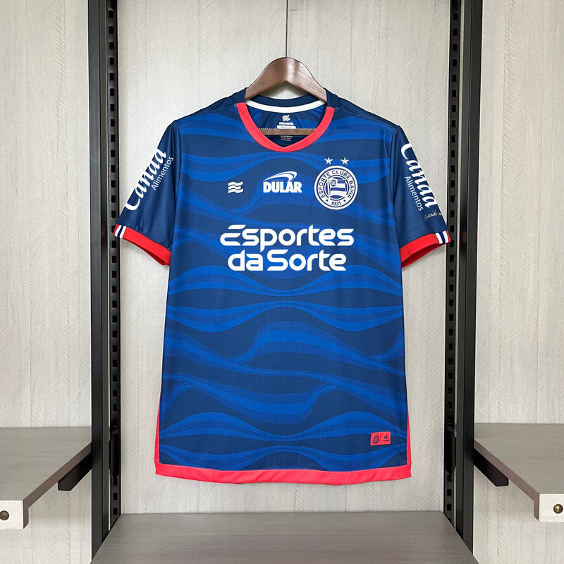 Camisa Bahia III 24/25+ Patrocínios - Versão Torcedor