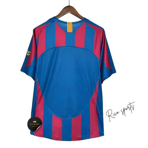 Camisa Barcelona Titular 2006 - Versão Retro