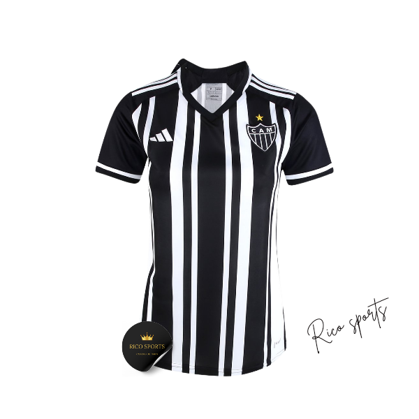 Camisa Atlético Mineiro Home Adidas Feminina 23/24 - Versão Torcedor