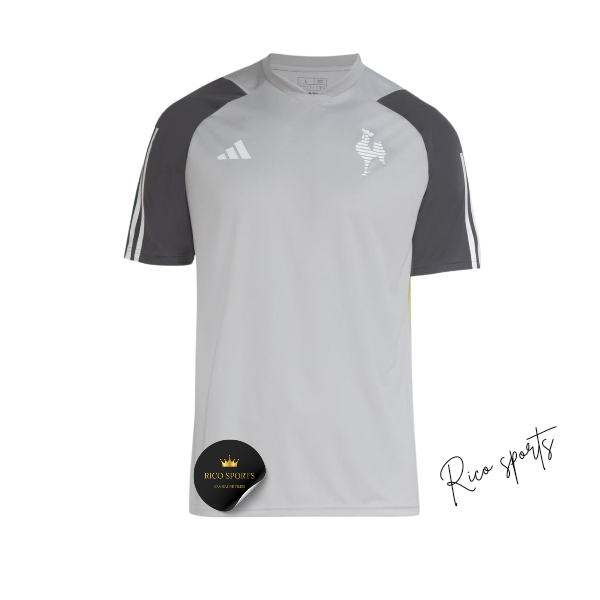 Camisa Atlético Mineiro Treino Adidas 24/25- Versão Torcedor Preta cinza