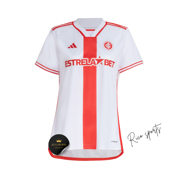 Camisa Internacional away Adidas Feminina 24/25 - Versão Torcedor