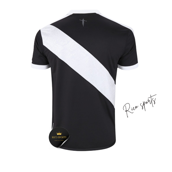 Camisa Vasco da Gama Preta Kappa 24/25 - Versão Torcedor