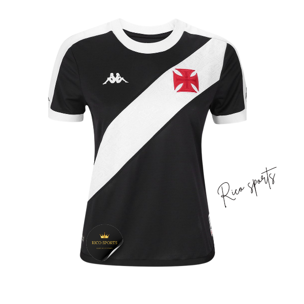 Camisa Vasco Preta 24/25-  Feminina