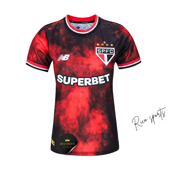 Camisa São Paulo III 24/25 Feminina New Balance