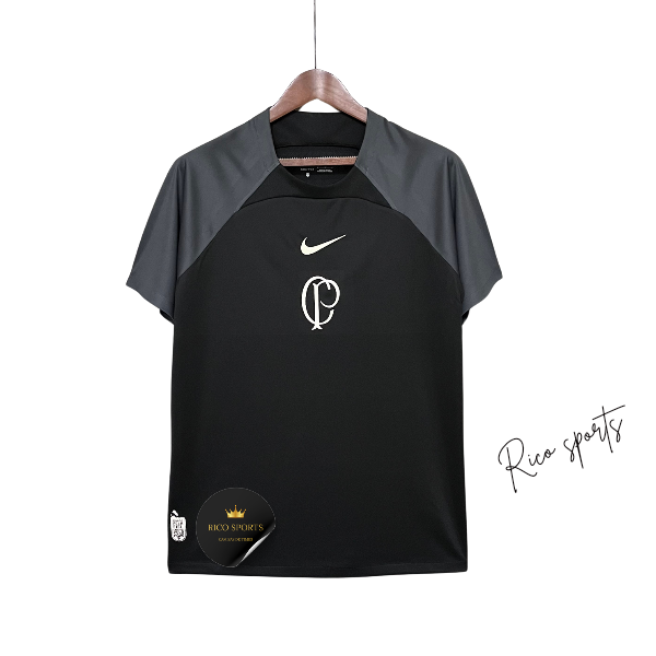 Camisa Corinthians Black Nike 24/25 - Versão Torcedor