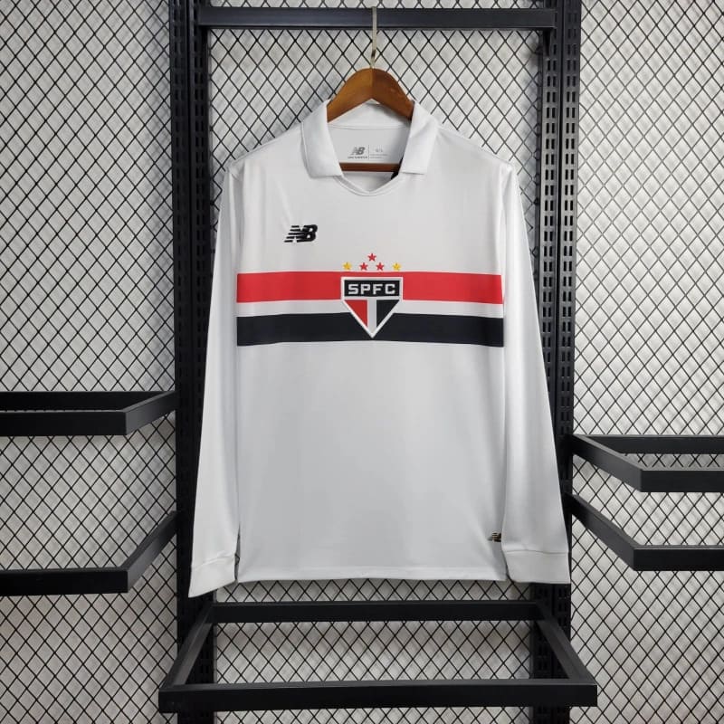 Camisa São Paulo I Manga Longa 24/25