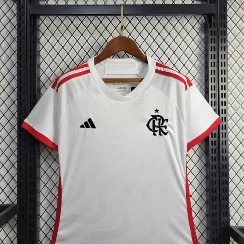 Camisa Flamengo Away Adidas Feminina 24/25 - Versão Torcedor