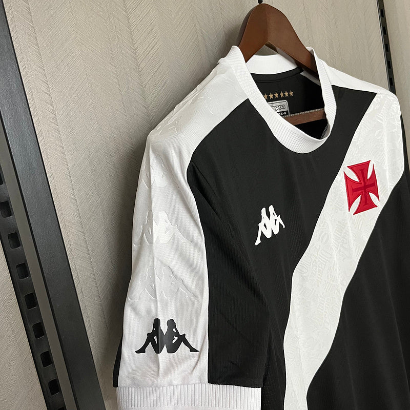 Camisa Vasco da Gama Preta Kappa 24/25 - Versão Torcedor