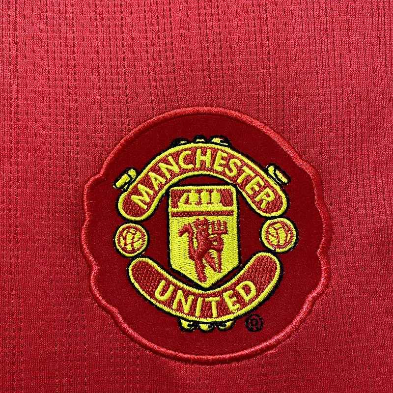 Camisa Manchester United Titular 07/08 - Versão Retro