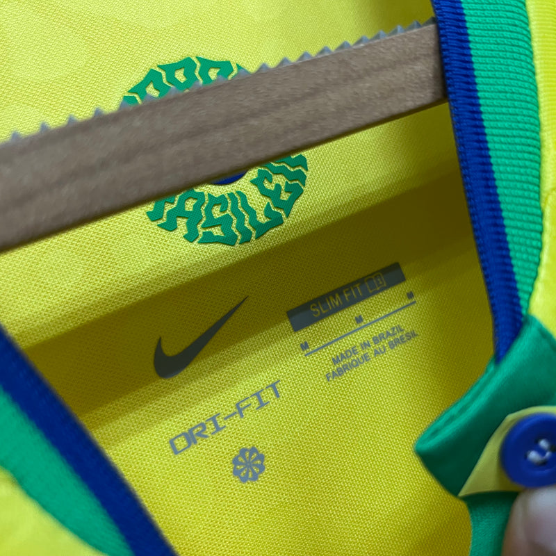 Camisa Brasil  Home Nike Feminina 22/23 - Versão Torcedor