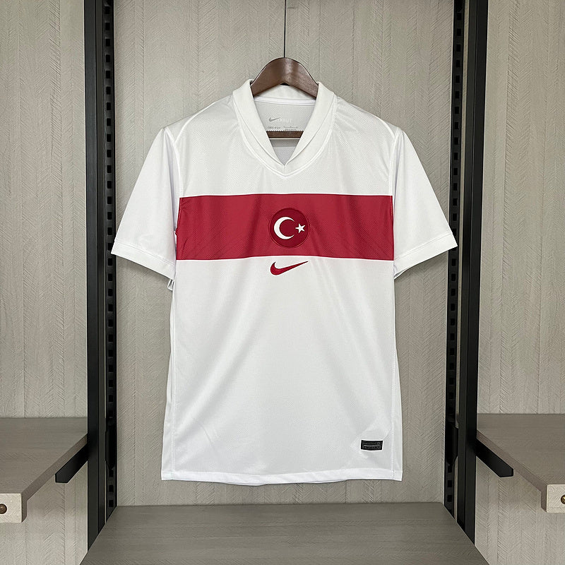 Camisa Turquia Home 24/25  Torcedor Masculina - Lançamento