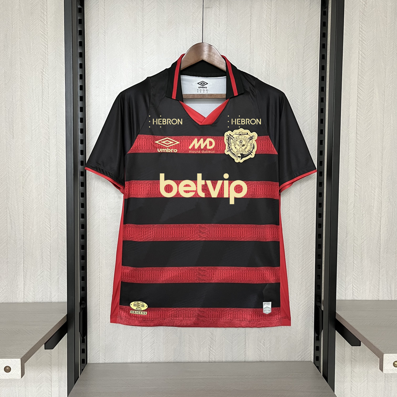 Camisa Sport Recife Home + Patrocínios Umbro 24/25 - Versão Torcedor