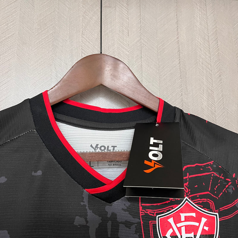 Camisa Vitória Black 24/25 - Versão Torcedor