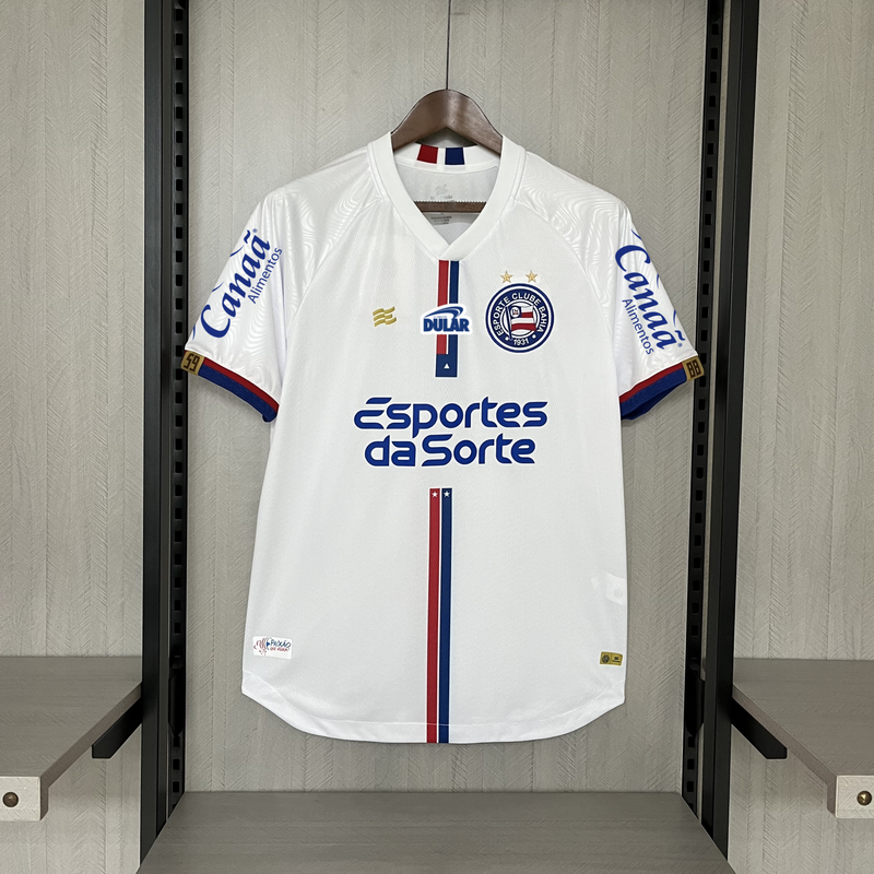 Camisa Bahia Home 24/25+ Patrocínios - Versão Torcedor