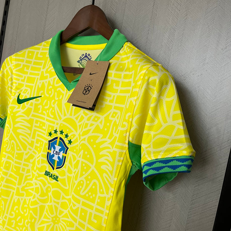 Camisa Brasil  Home Nike Feminina 24/25 - Versão Torcedor