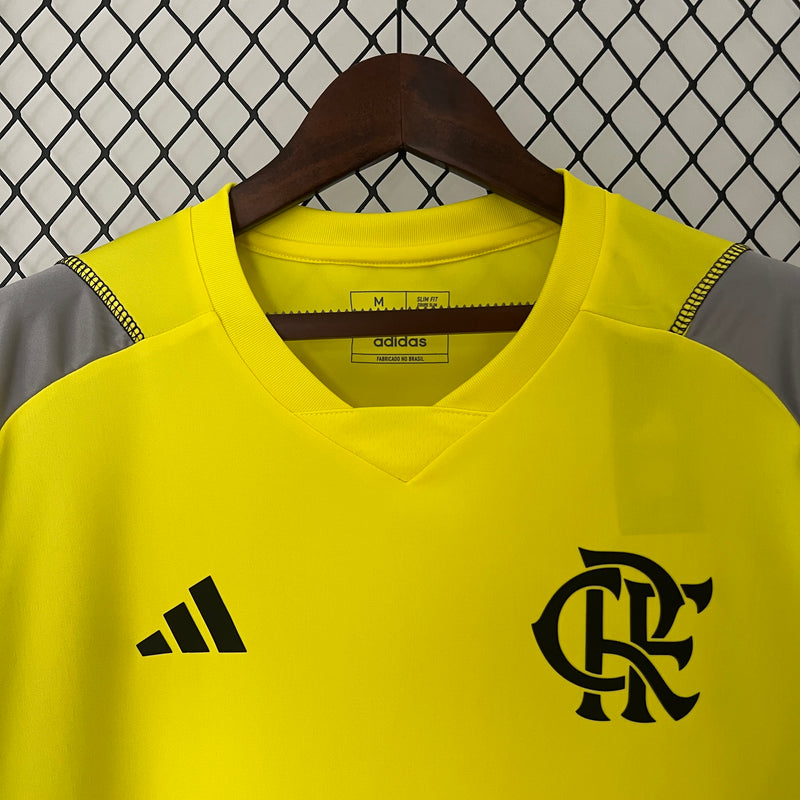 Camisa Flamengo Amarela Treino 24/25