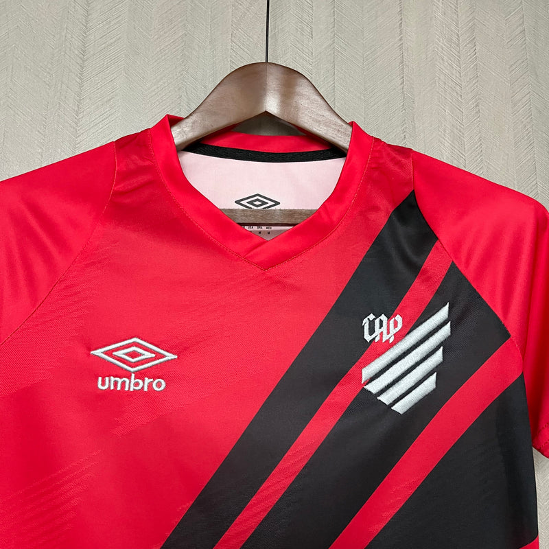 Camisa Athletico Paranaense Home Umbro 24/25 Feminina - Versão Torcedor