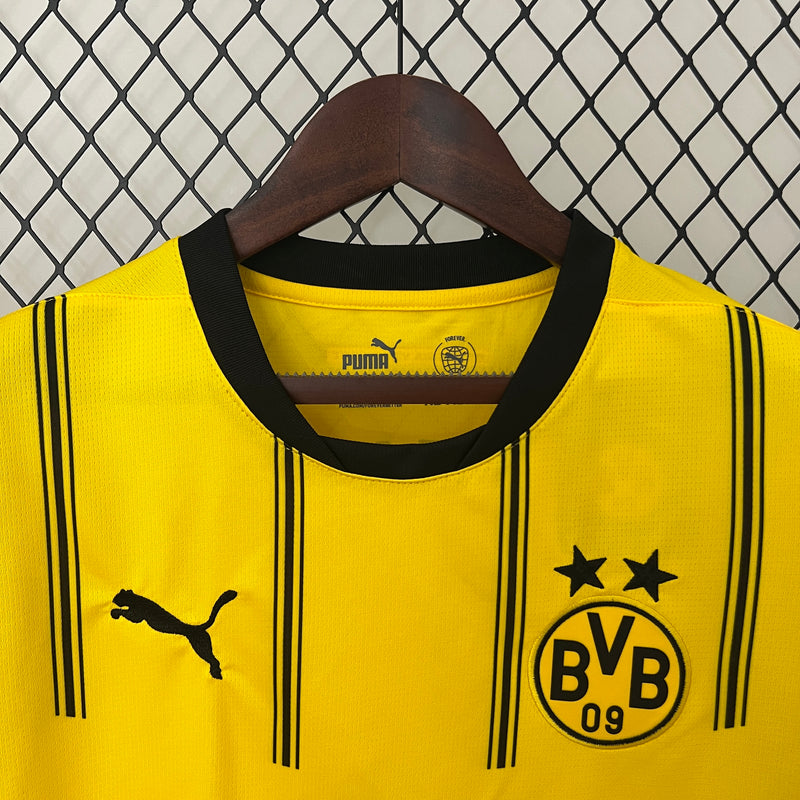 Camisa Borussia Dortmund Home 24/25- Puma Torcedor Masculina -