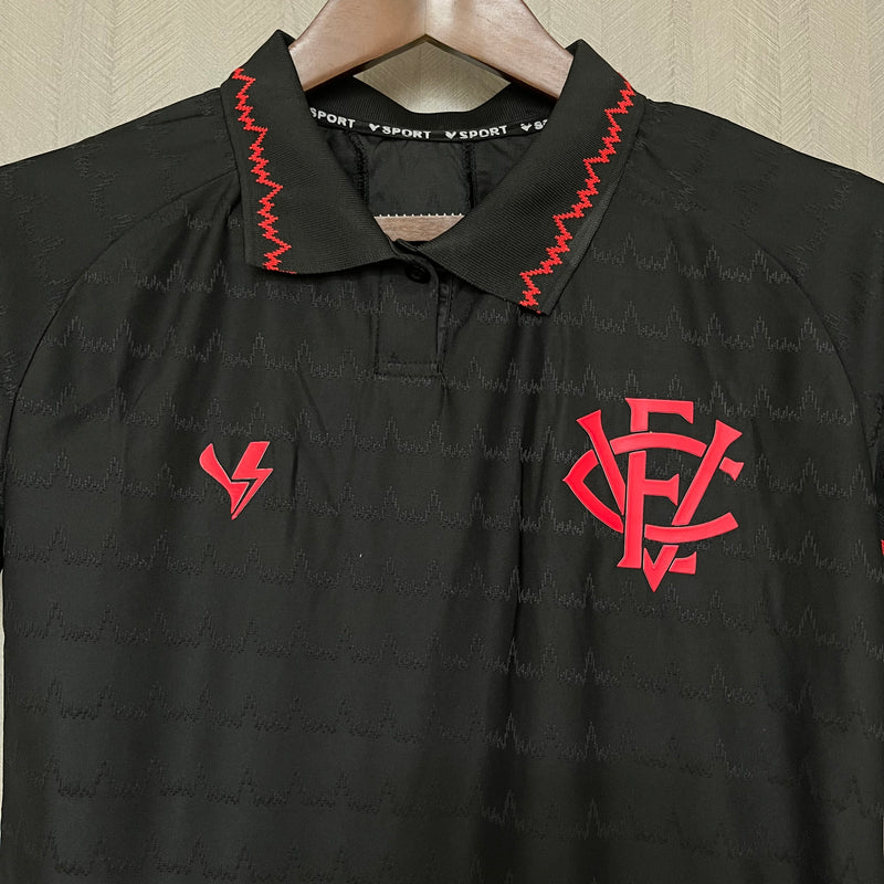 Camisa Vitória Black  Feminina 23/24 - Versão Torcedor