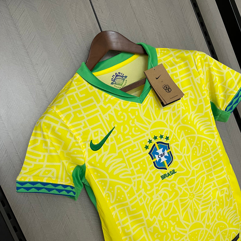 Camisa Brasil  Home Nike Feminina 24/25 - Versão Torcedor