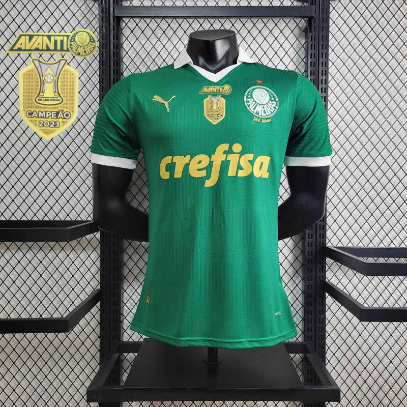 Camisa do Palmeiras I + Patch 24/25 Jogador Home Puma - Masculina