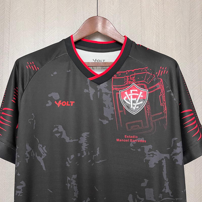 Camisa Vitória Black 24/25 - Versão Torcedor