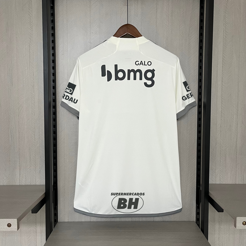 Camisa Atlético Mineiro Away + Patrocínios Adidas 24/25 - Versão Torcedor