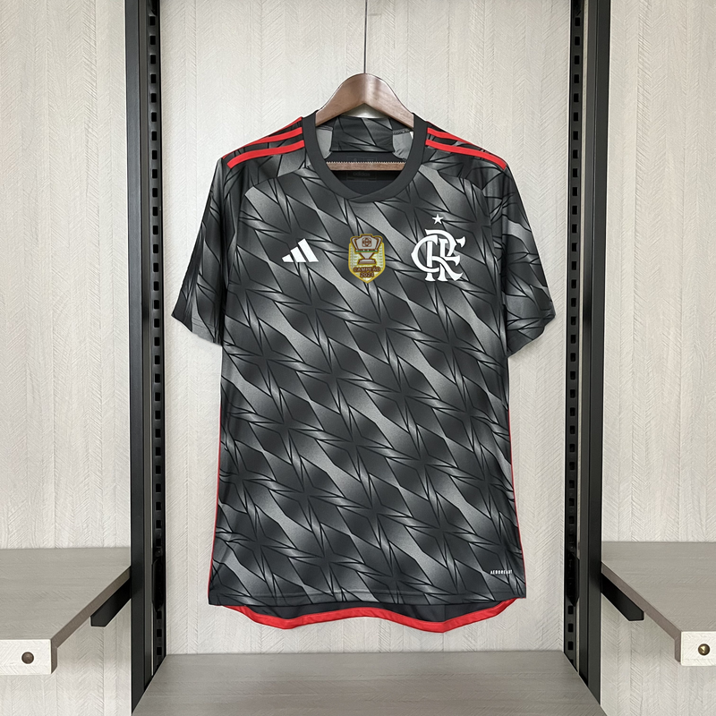 Camisa Flamengo III + Patch Adidas 24/25 - Versão Torcedor