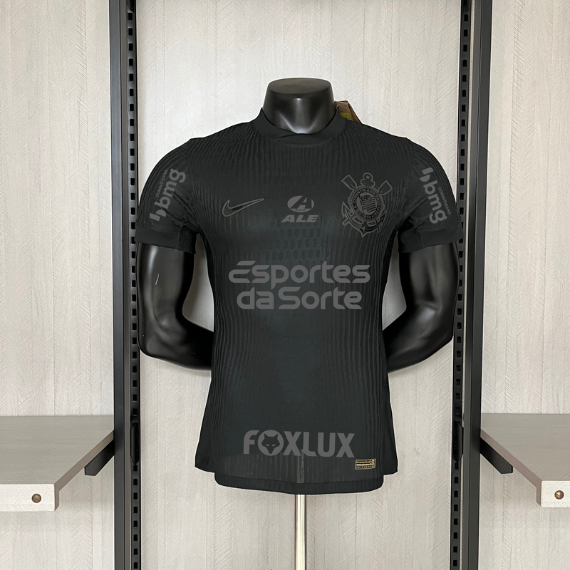 Camisa Corinthians Away + Patrocínios Nike 24/25 - Versão Jogador