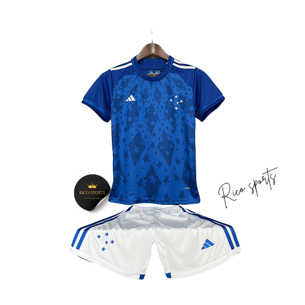 Kit Infantil Cruzeiro Home 24/25 Azul