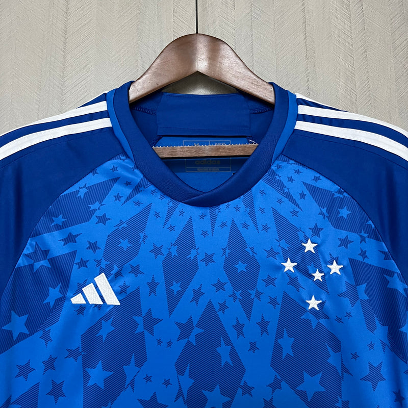 Camisa Cruzeiro Home Adidas Feminina 24/25 - Versão Torcedor