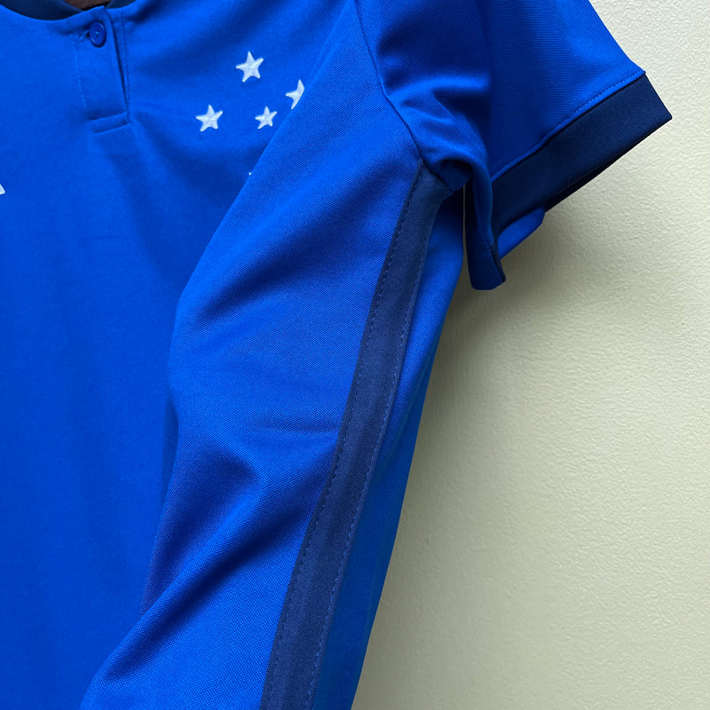 Camisa Cruzeiro Home Adidas Feminina 23/24 - Versão Torcedor