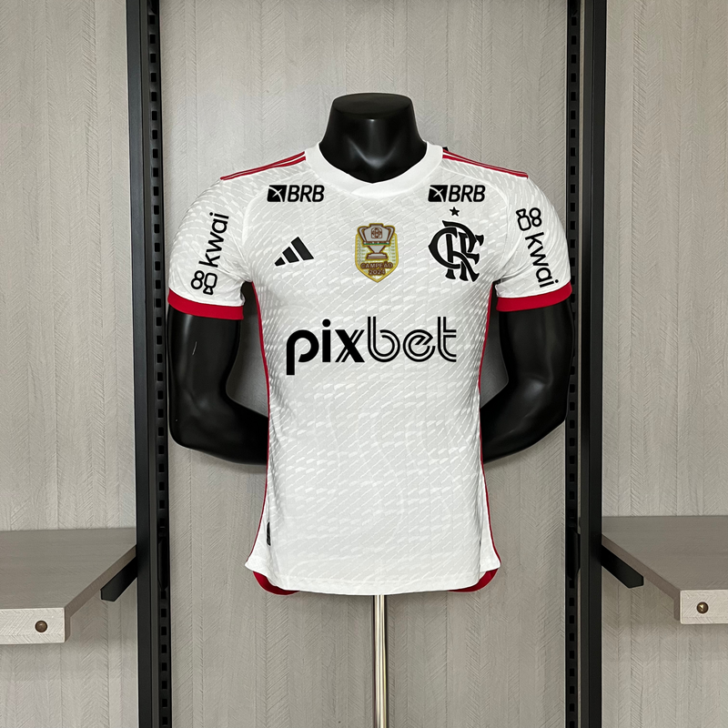 Camisa do Flamengo Away Patrocínio+ Patch Adidas 24/25 Jogador - Masculina