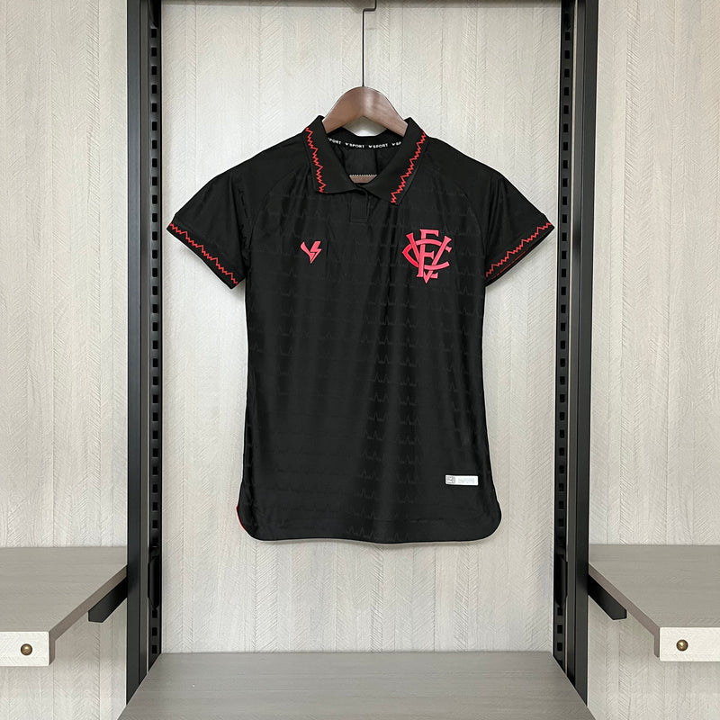 Camisa Vitória Black  Feminina 23/24 - Versão Torcedor