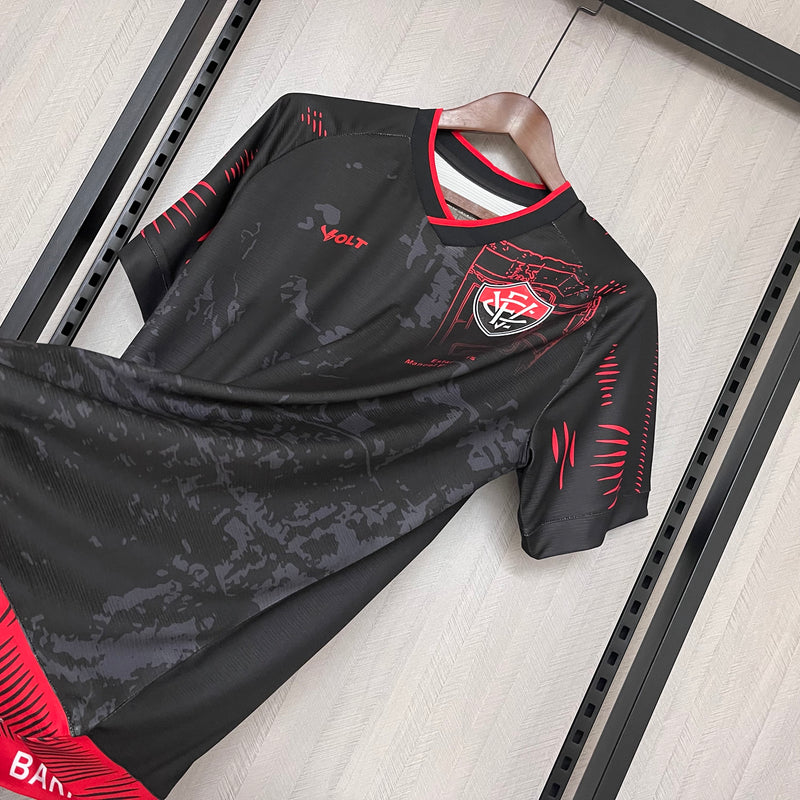 Camisa Vitória Black 24/25 - Versão Torcedor