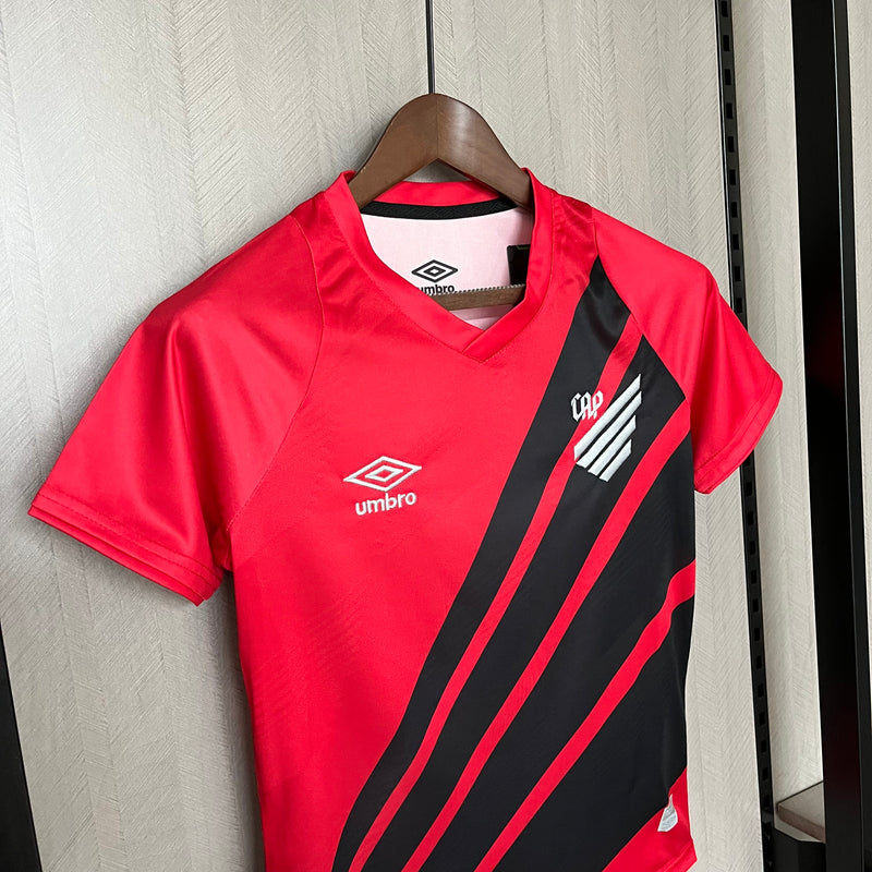 Camisa Athletico Paranaense Home Umbro 24/25 Feminina - Versão Torcedor