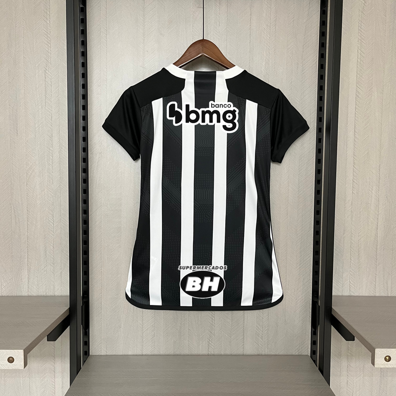 Camisa Atlético Mineiro Home + Patrocínios adidas 24/25 - Versão Feminina