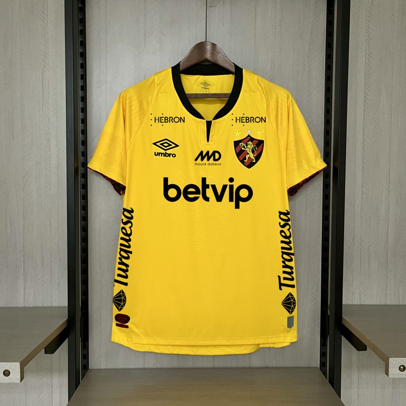 Camisa Sport Recife Away + Patrocínios Umbro 24/25 - Versão Torcedor