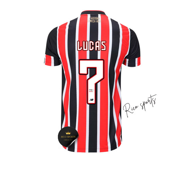 Camisa São Paulo II 24/25 Lucas 7 - Torcedor New Balance Masculina