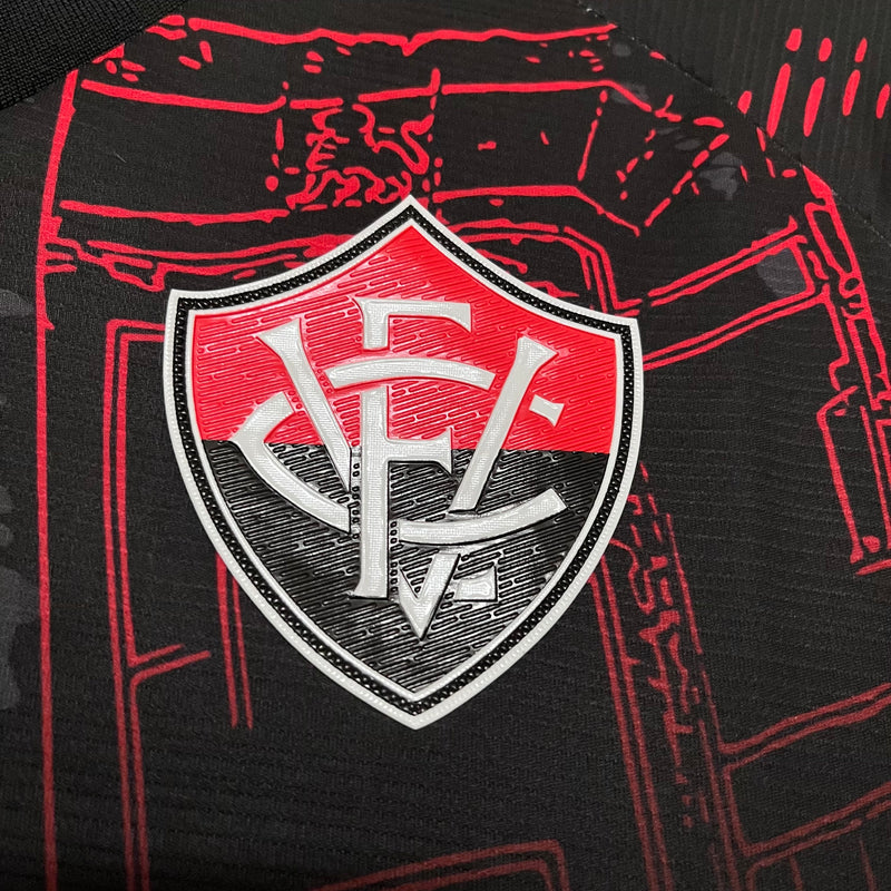 Camisa Vitória Black 24/25 - Versão Torcedor