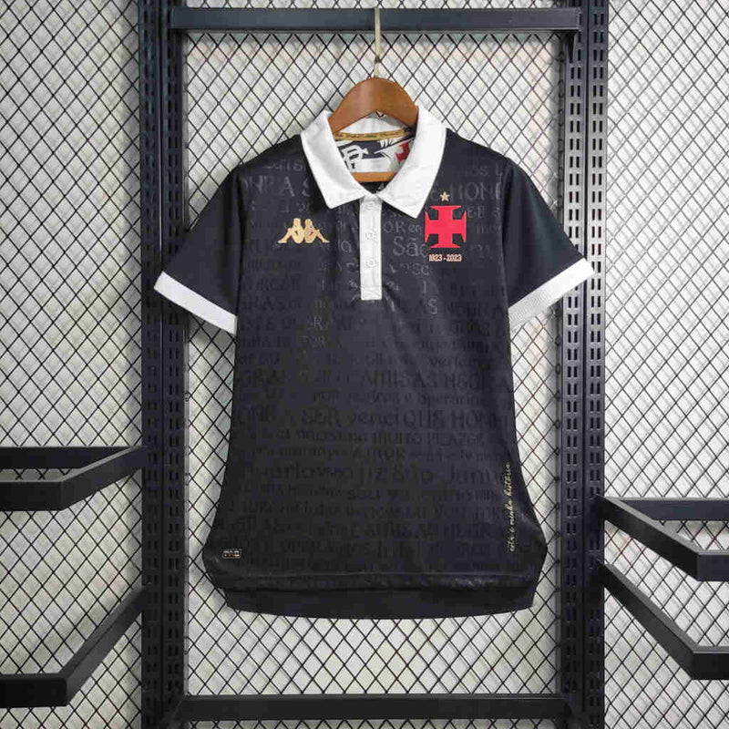 Camisa Vasco Da Gama Away 23/24 - Kappa Torcedor Feminina